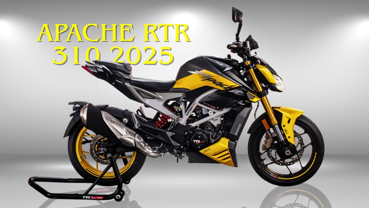 TVS Apache RTR 310 2025 लॉन्च दमदार इंजन, फीचर्स और कीमत