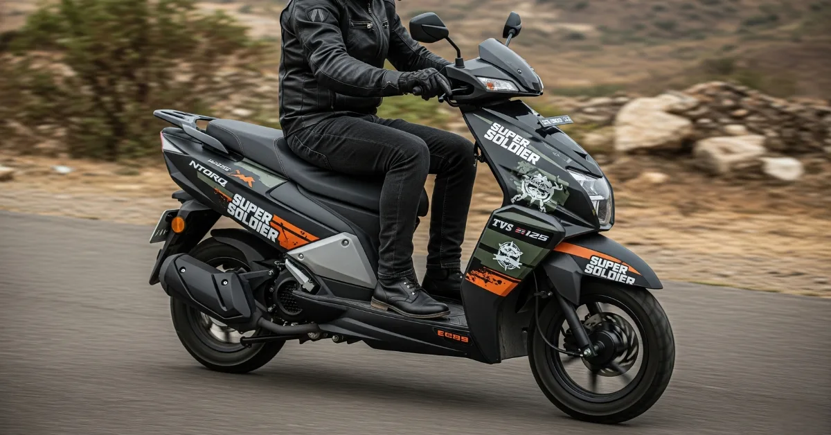 TVS Ntorq 125 Super Soldier Edition