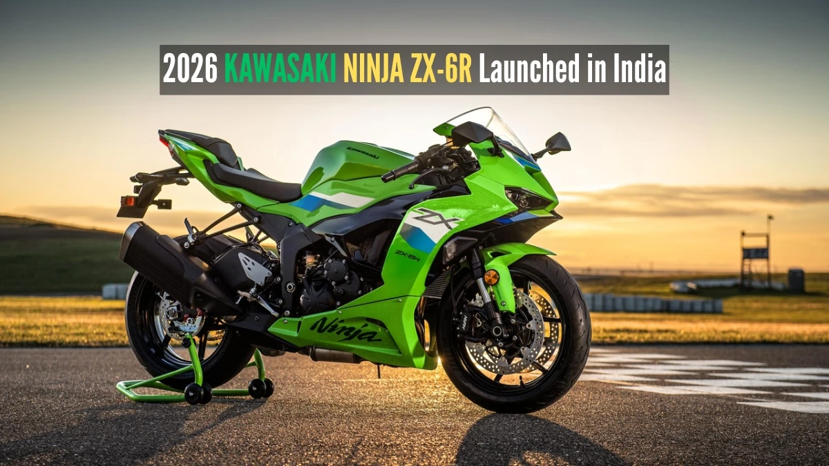 2026 Kawasaki Ninja ZX-6R Launched in India