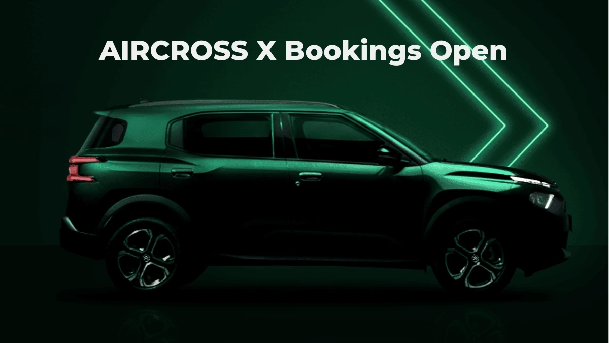 Citroen Aircross X Bookings Open