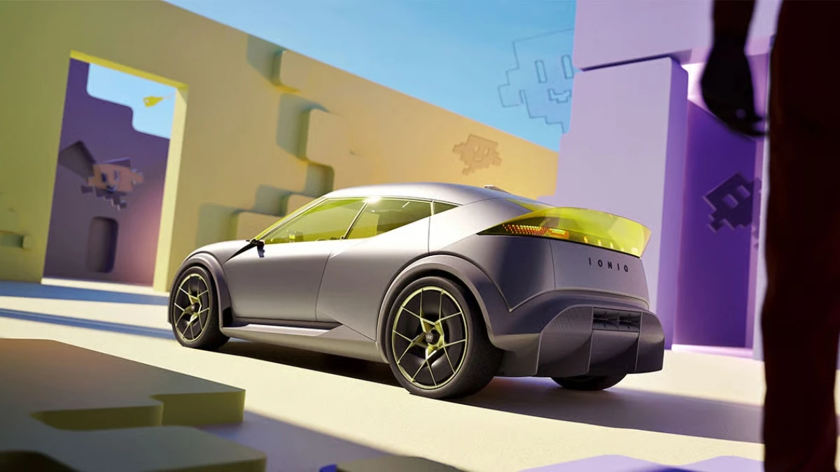 Hyundai Concept Three Electric हुआ पेश – Futuristic Design और Ioniq 3 का 2026 Production Preview