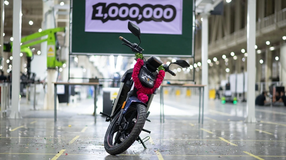 Ola Electric Crosses 1 Million Production Milestone