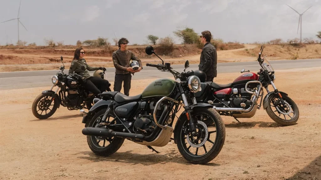 Royal Enfield Meteor 350 Spotted