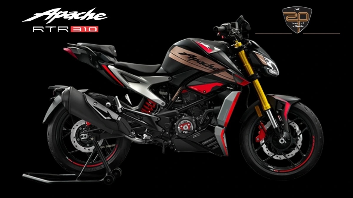 TVS Apache RTR 310 Anniversary Edition Launched