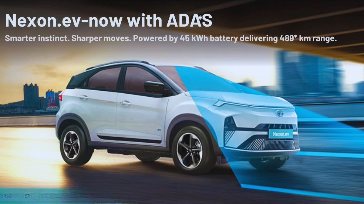 Tata Nexon EV with ADAS Launched Level 2 Features के साथ ₹17.29 लाख से शुरू