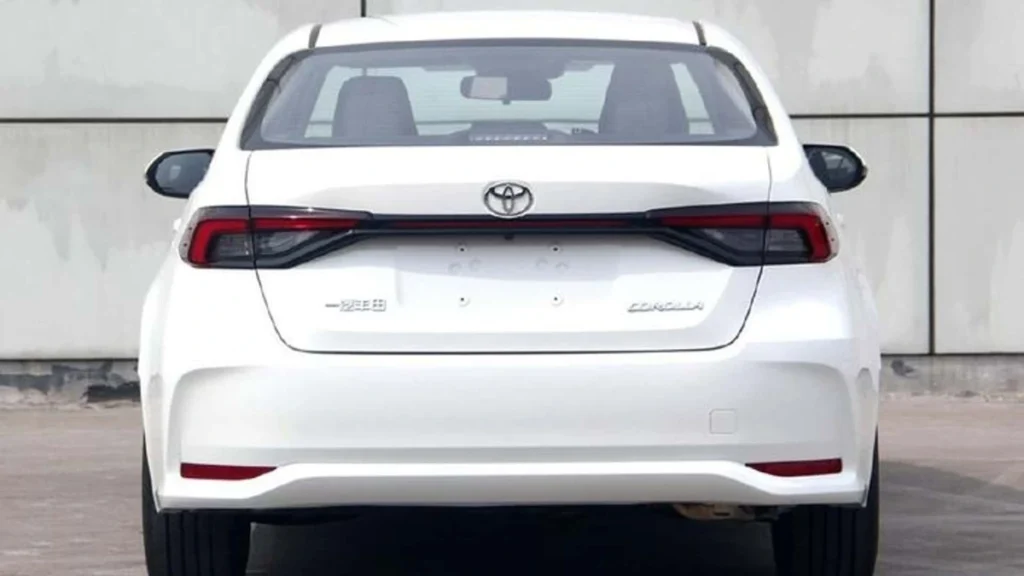 Toyota Corolla Sedan Facelift