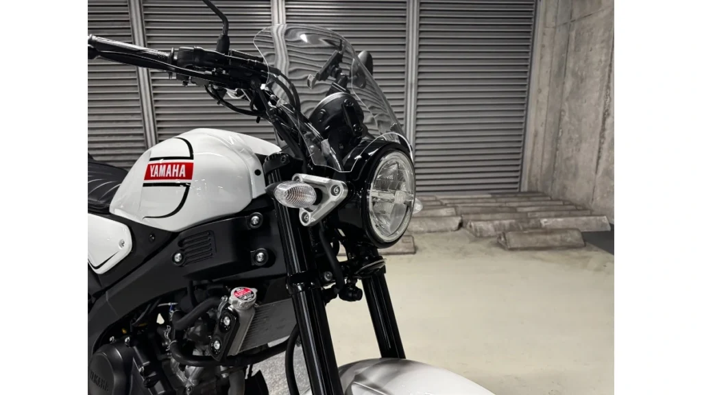 Yamaha XSR155 Snapped in India