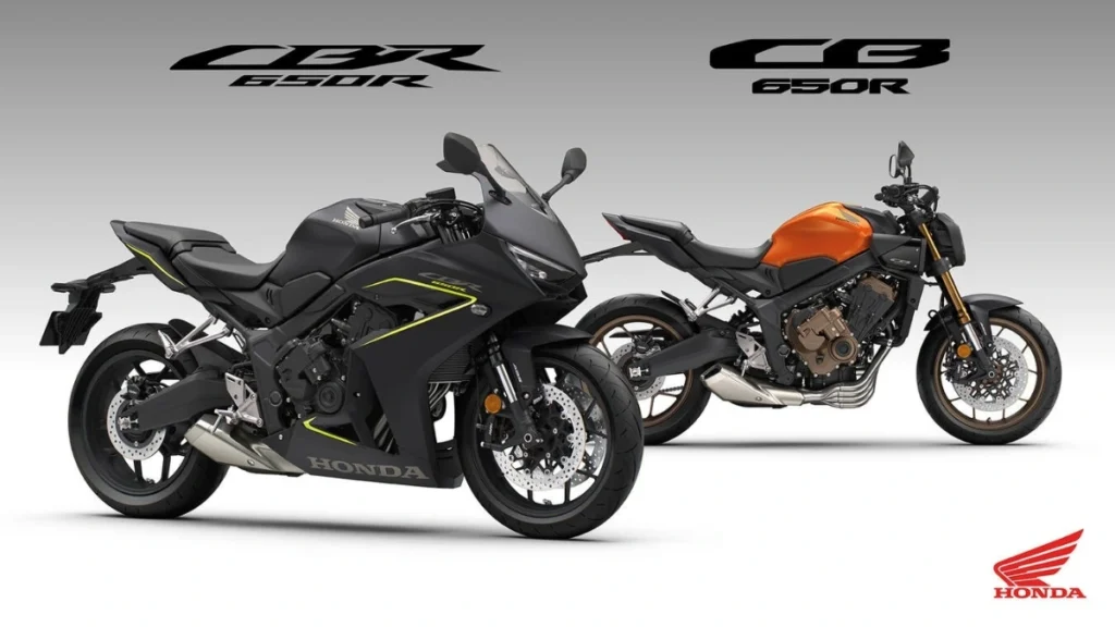 Honda CB650R and CBR650R New Colors Launched