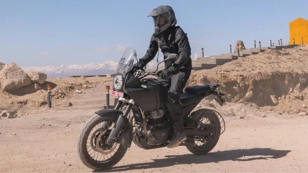 Royal Enfield Himalayan 750 Spied