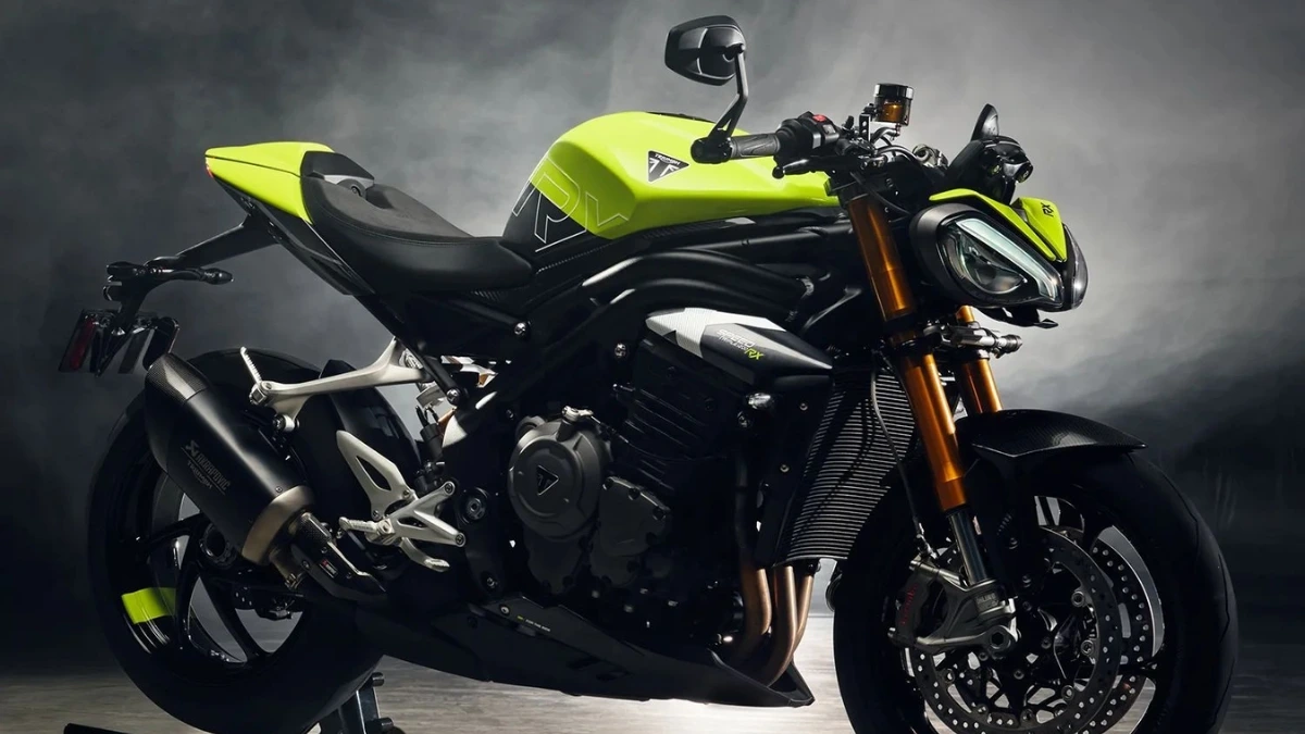 Triumph Speed Triple 1200 RX Launch